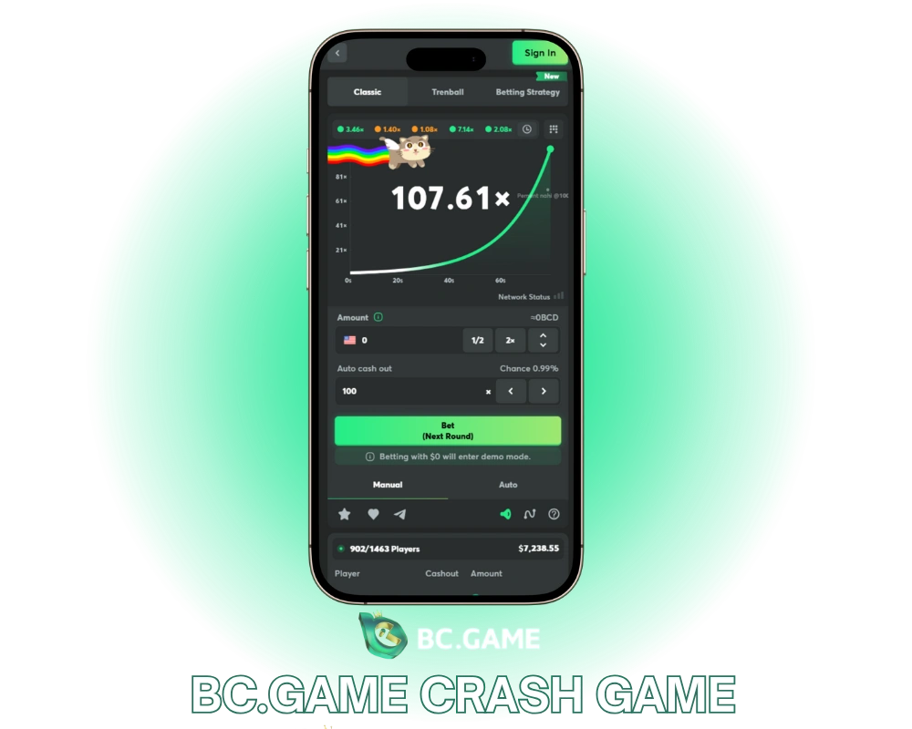 BC Game Crash