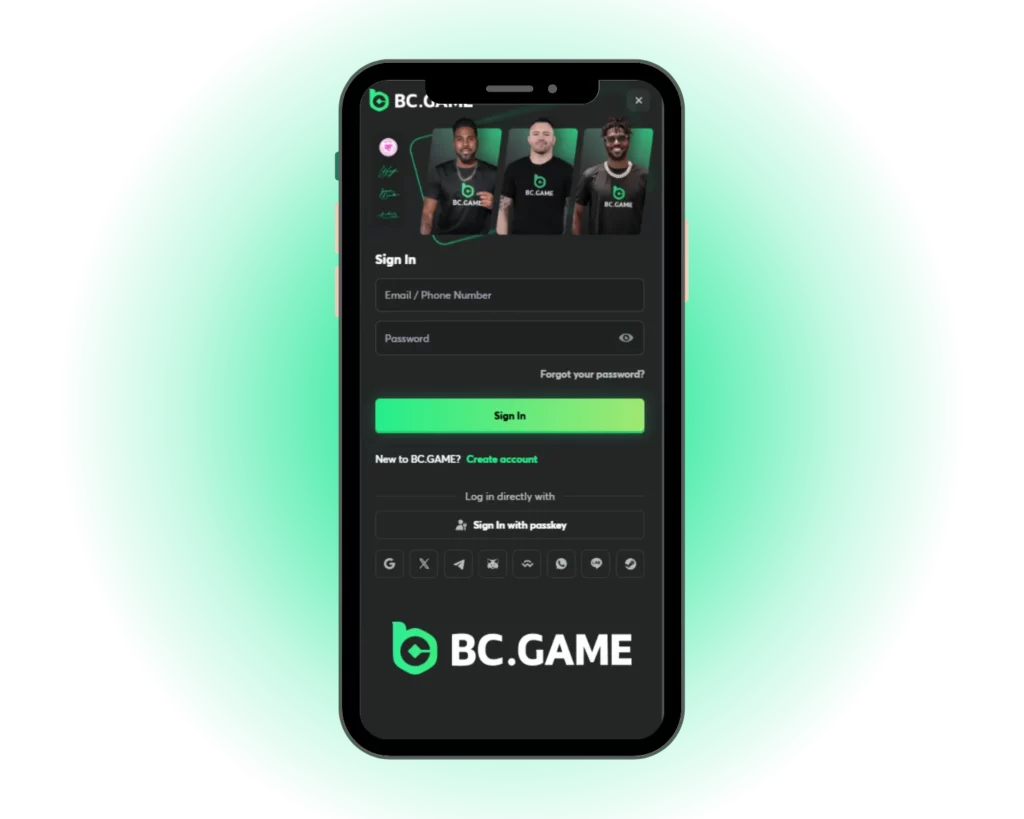 How to Login to BC.Game India